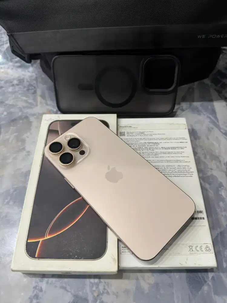 iPhone 16 Pro Max 256gb (Desert Titanium) Beacukai