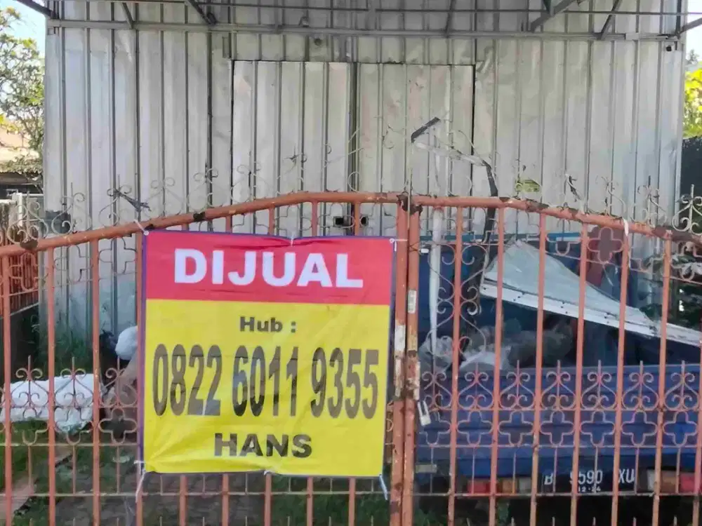 Bekas Bengkel Jl Raya Semplak Bogor