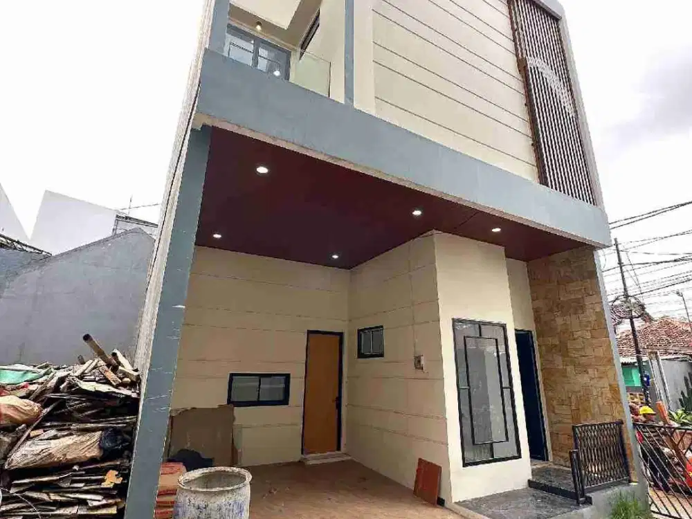 Jual Rumah Baru SIAP HUNI Mewah 2 Lantai Murah Dkt PGC Cililitan Kramat Jati Jakarta Timur