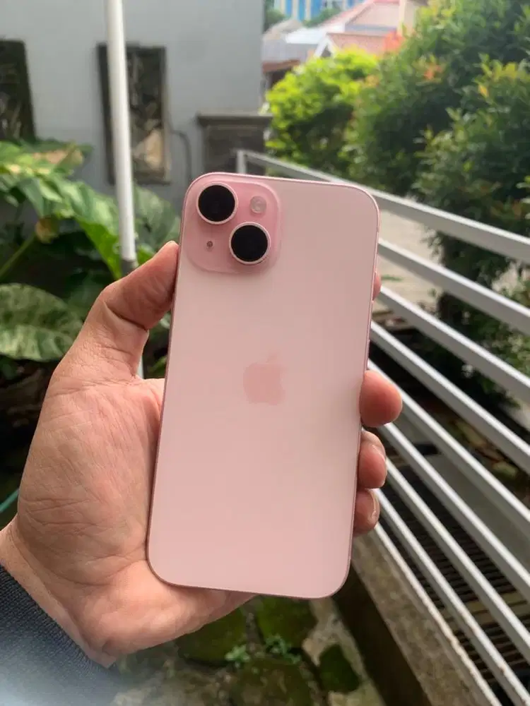 Iphone 15 256gb pink eks iBox lengkap