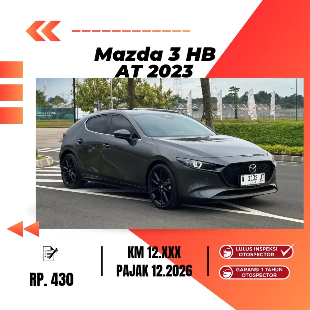 Mazda 3 HB 2023 KM 12RB