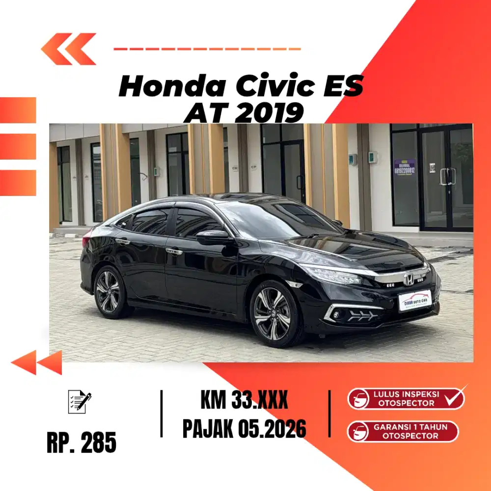 Civic ES AT 2019 KM 33RB
