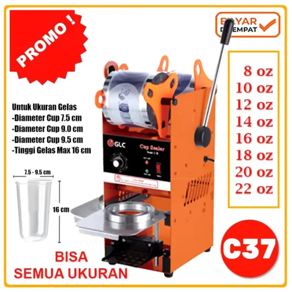 Seal cup semua ukuran
