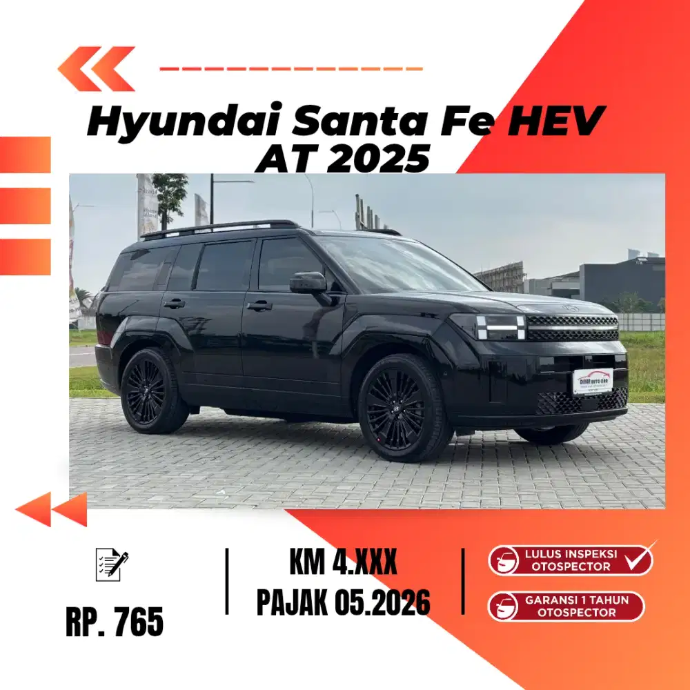 Santai Fe Calligraphy HEV 2025 KM 4RB