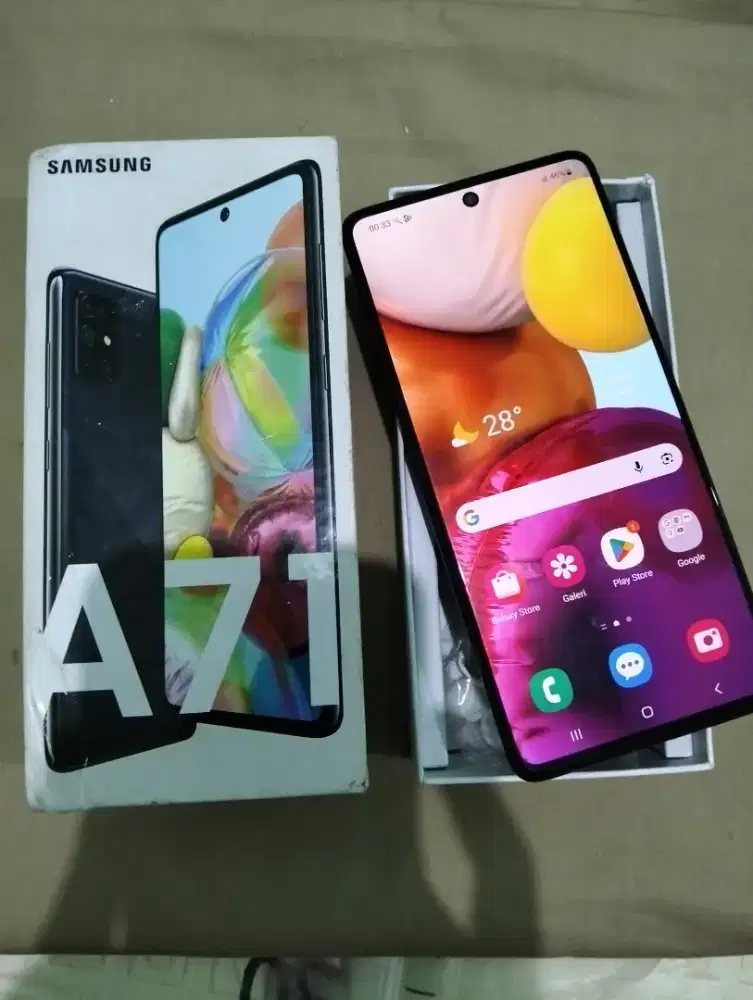 Samsung A71 Fulset Ram 8/128