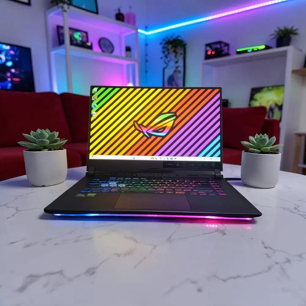 Laptop Gaming ASUS ROG STRIX 15 Ryzen 7 Ram 16/512gb Ssd Dual Vga Rtx