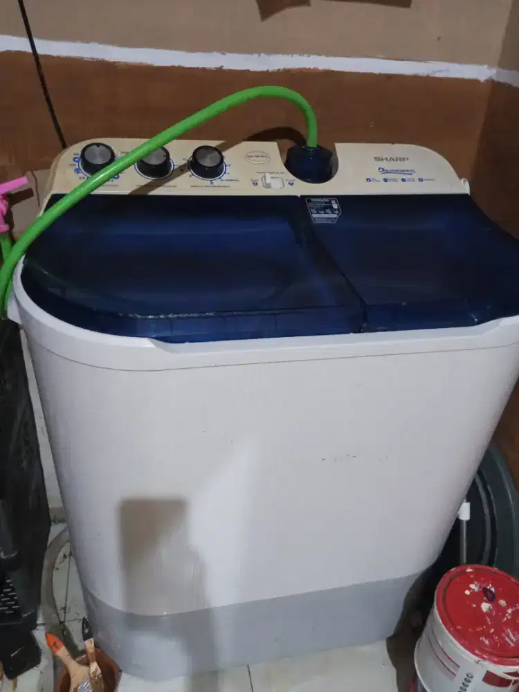 Mesin cuci Sharp 2 tabung