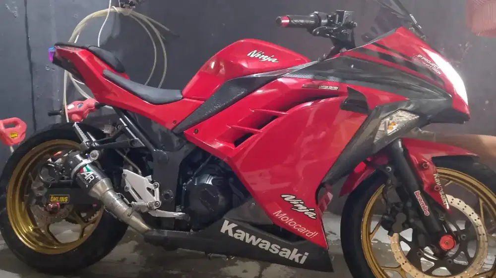 Jual ninja 250 pajek hidup full karbon jualan murah aja