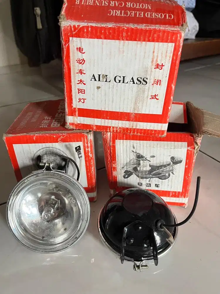 Foglamp All Glass Kuat Tebel Bisa Universal Mobil Motor Bus Truck dll