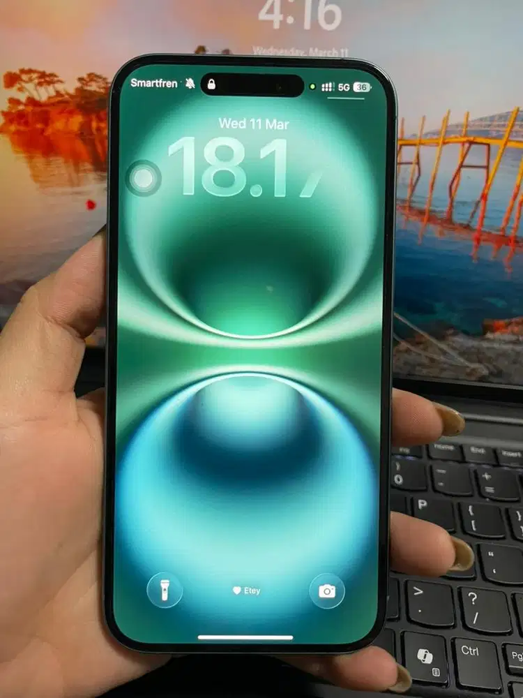 Iphone 16 Plus Teal Garansi Aktif Desember 2026