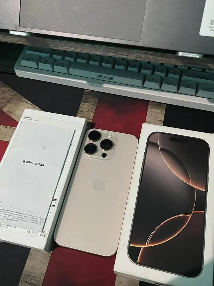 iphone 16pro 128 ibox