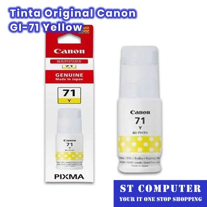 Tinta Original Canon GI-71 Yellow