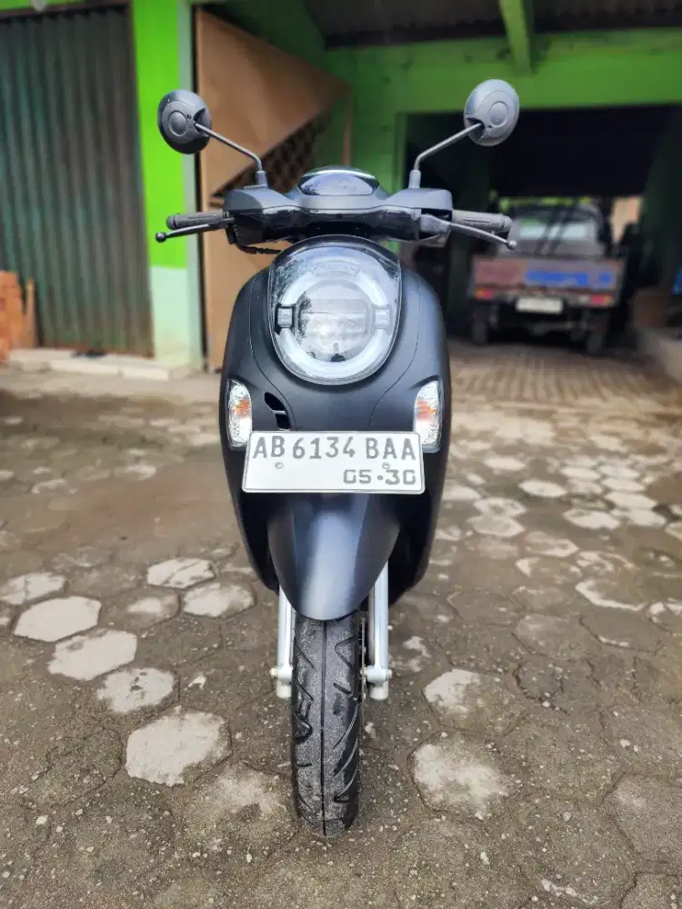 2025 Honda Scoopy Keyless Hitam Doff  Type Tertinggi