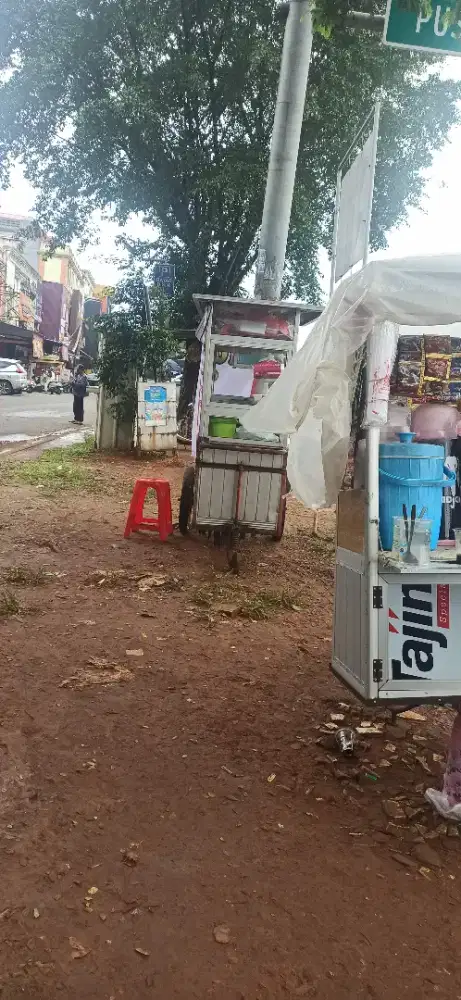 Gerobak bekas steanles murah