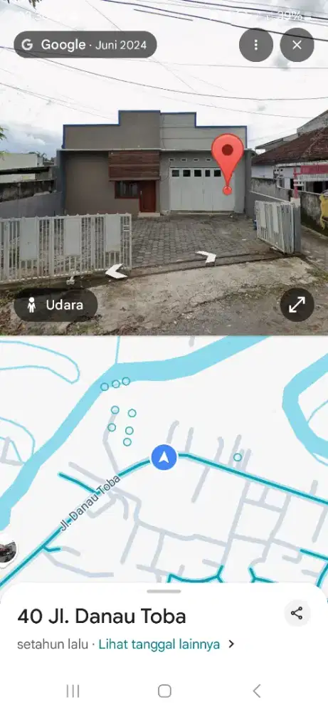 Dijual Ruko pinggir jl. Danau Toba dkt kampus, cocok usaha cafe, F&B