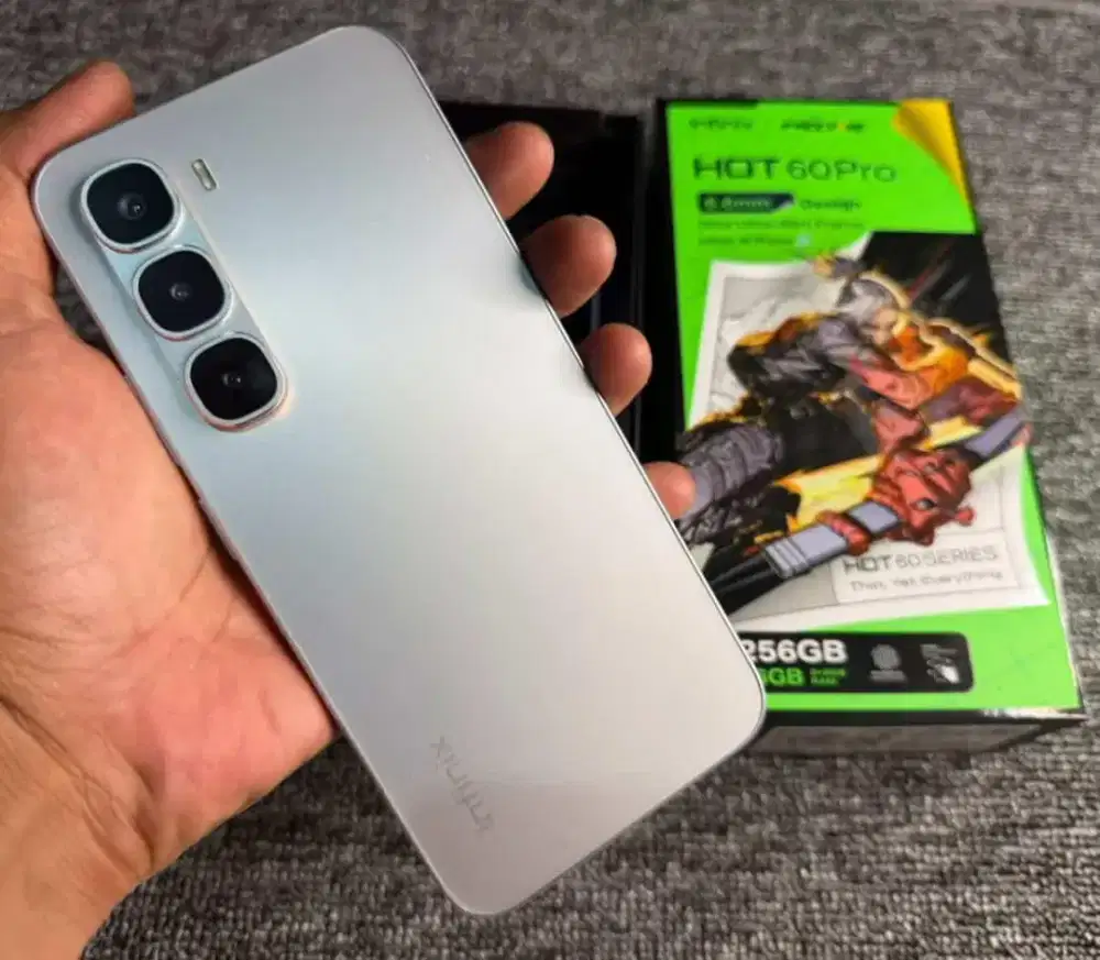 Infinix Hot 60 Pro Silver Titanium ( TT/BT )