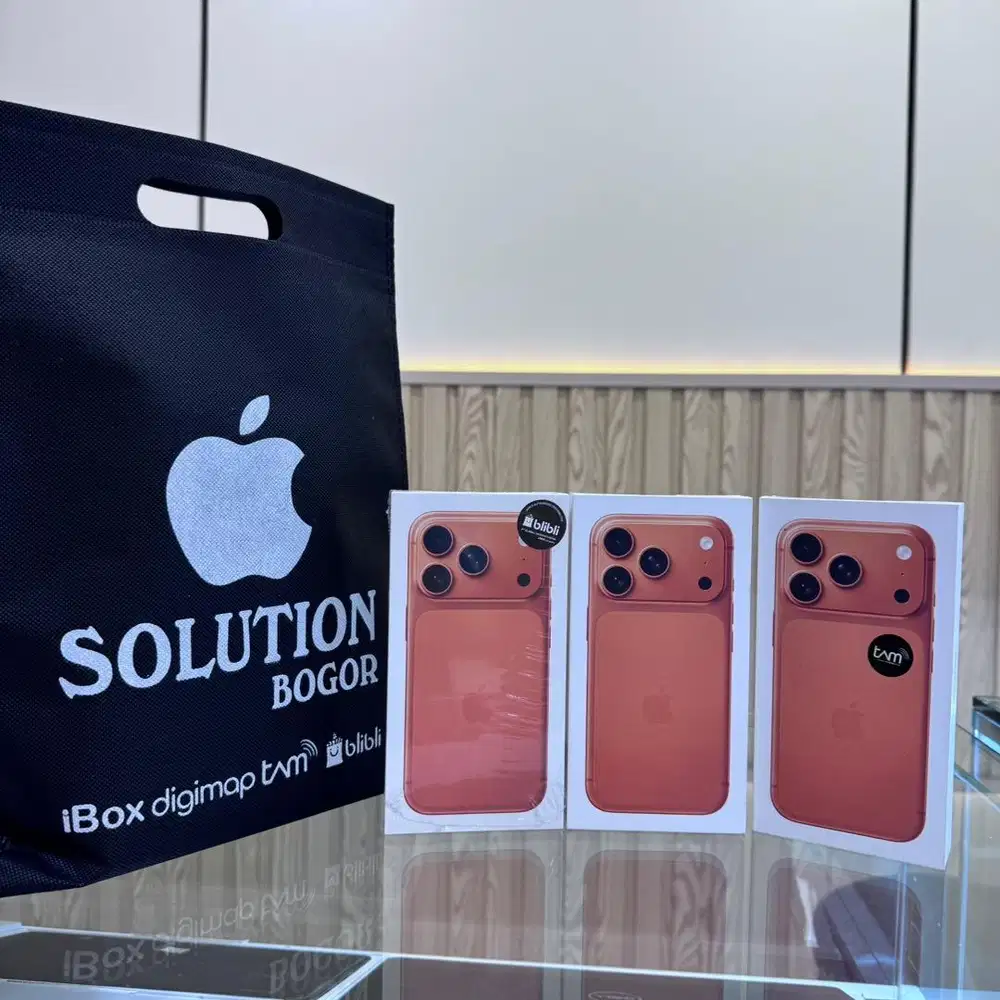 Iphone 17 pro max 256 GB new resmi