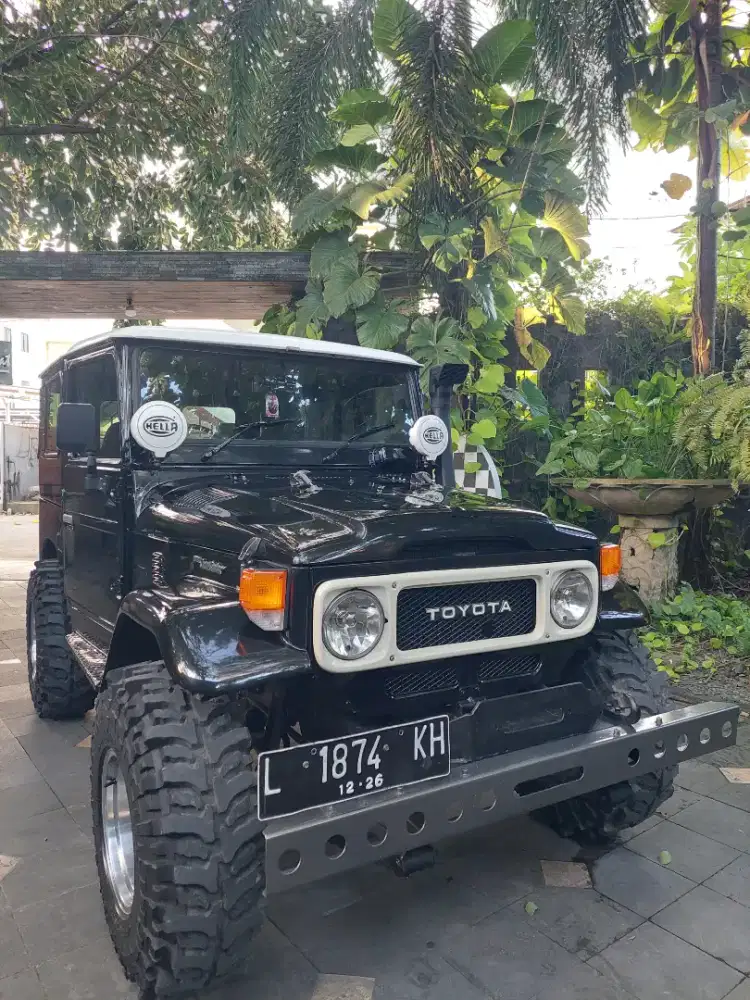Landcruiser hardtop fj 40th 1981 super antik istimewa sekali