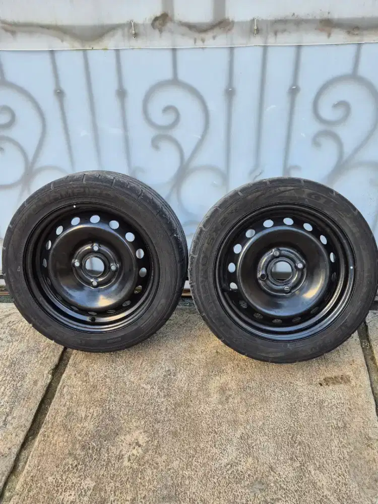 Dijual Velg PCD 4x114 ban Ring 15 2PC