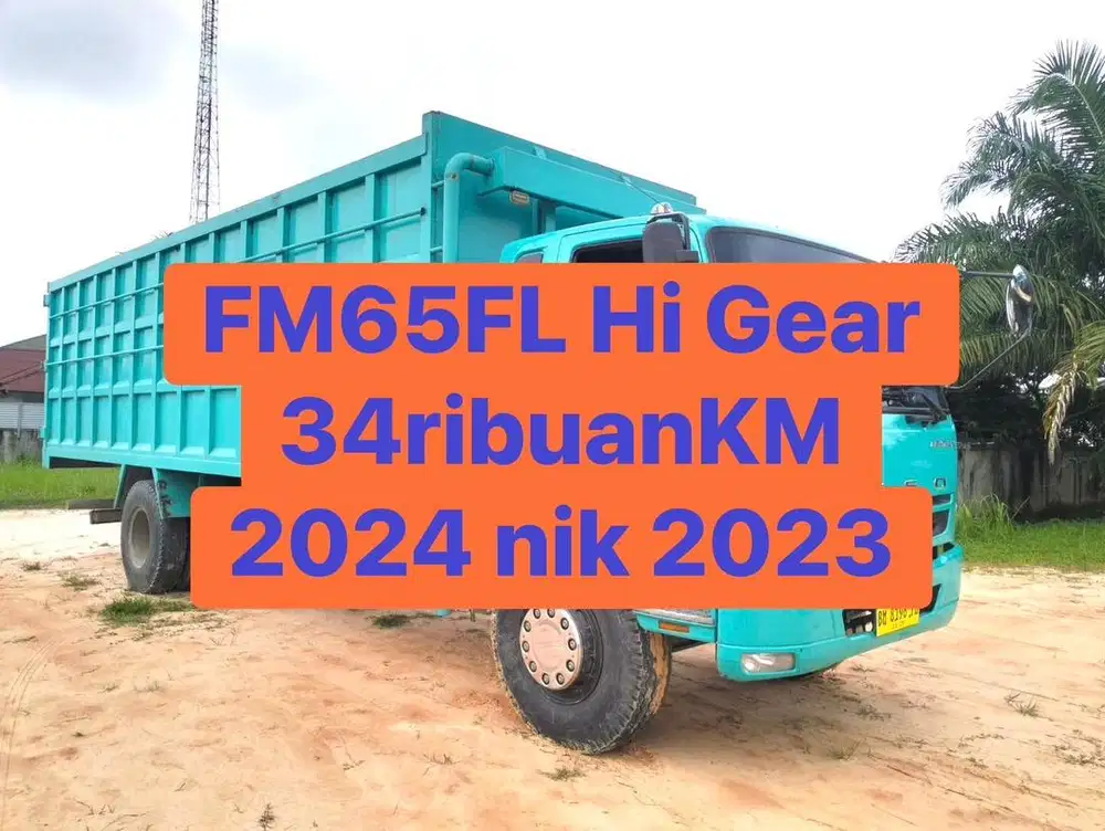 MURAH+banBARU Mitsubishi Fuso engkel 4x2 Hi Gear bak besi sentral 2023