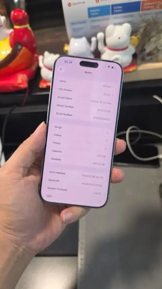 [ Second ] Iphone 16 Pro Max 512GB Garansi Resmi Apple