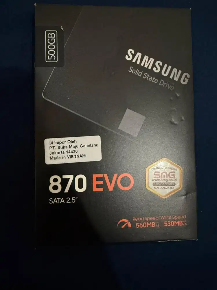 DIJUAL SSD SATA SAMSUNG 500GB