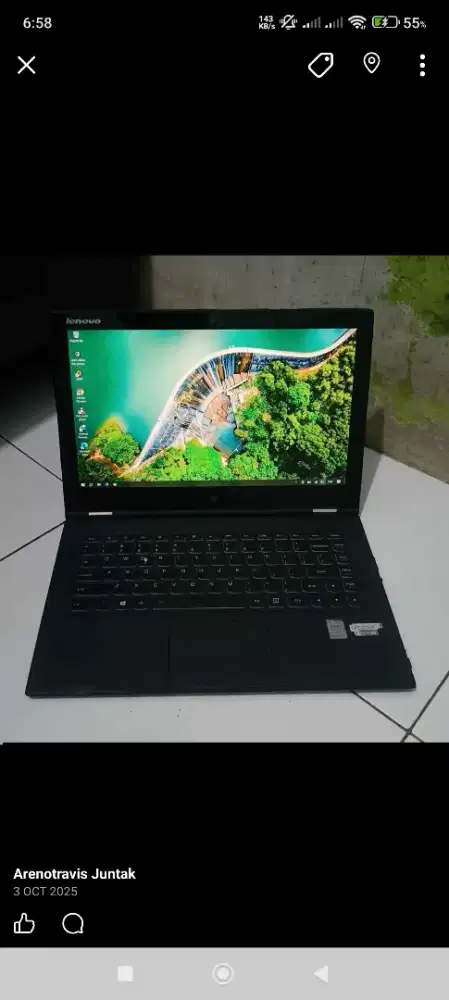 Lenovo yoga tablet core i7 ram 8 SSD 256