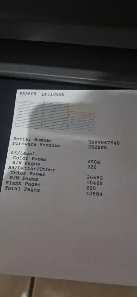 Epson L1300 A3+ Tinta Art Paper!!!