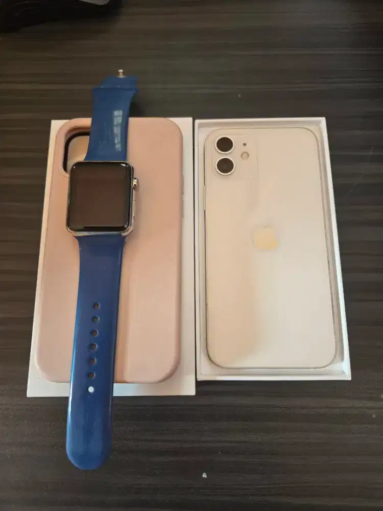 IPHONE 12 64GB bonus jam apple watch seri1