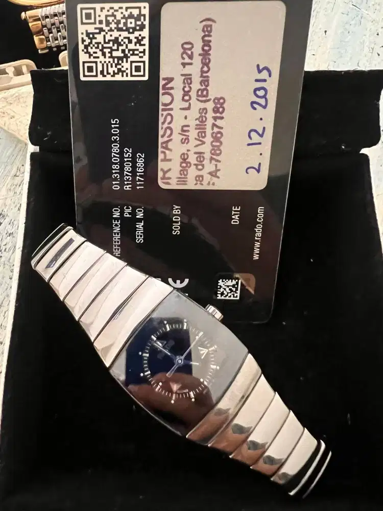 RADO DiaStar – Swiss Made, original, lengkap dengan kartu