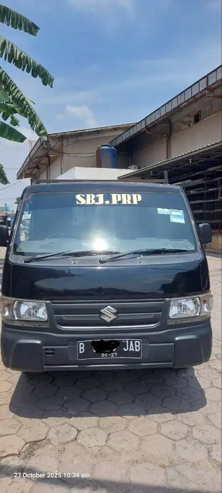 Suzuki Carry Pickup 2022 Hitam – KM Sangat Rendah