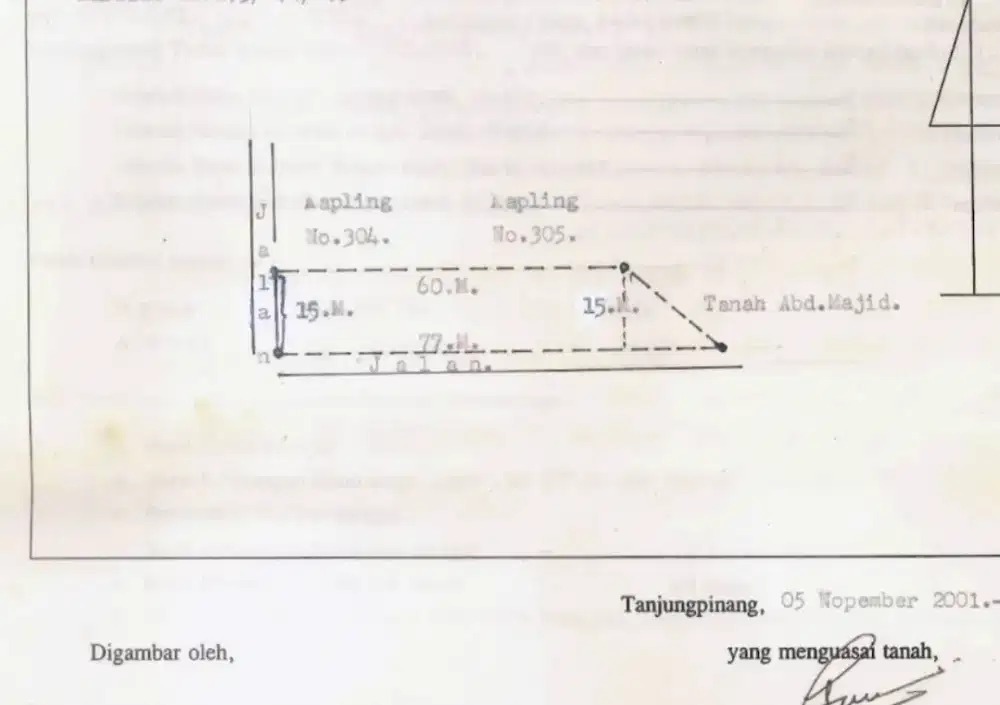 DIJUAL CEPAT BU: Tanah Hook 
±1000m² Kp Sidomulyo Tanjungpinang Timur