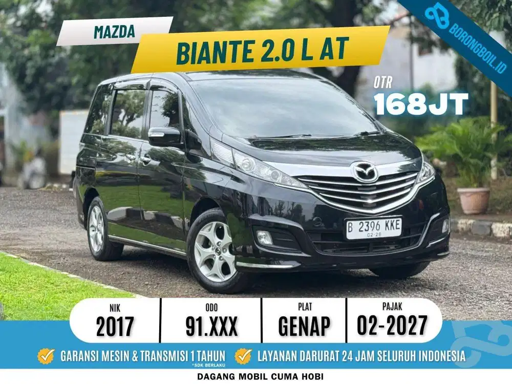 Mazda biante 2.0 Skyactive 2017