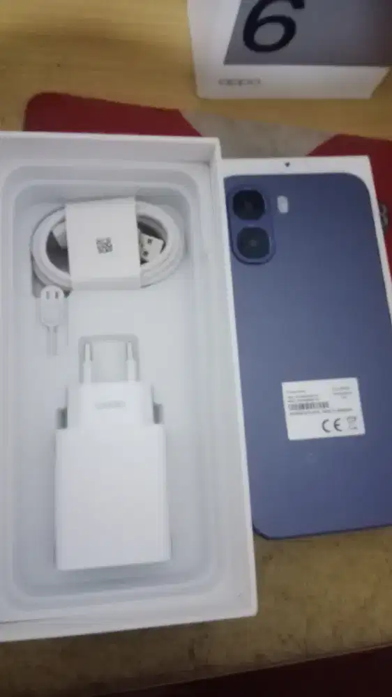 Oppo A6x ram 4+4/64 open box