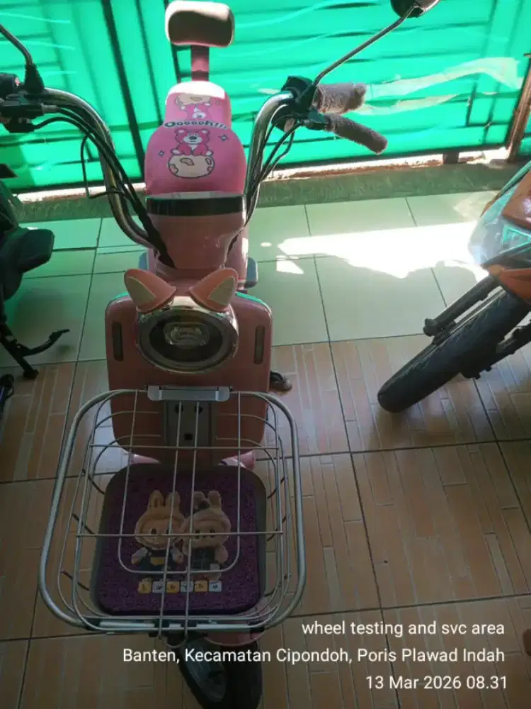 Dijual sepeda listrik AGATHOS AE340 kondisi ok karena mau pulkam