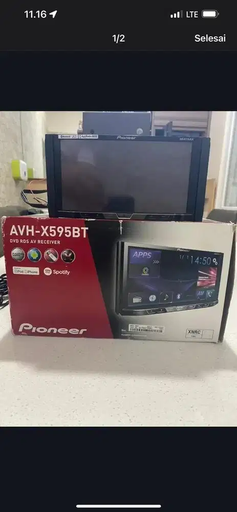 HU Pioneer AVH-X595BT