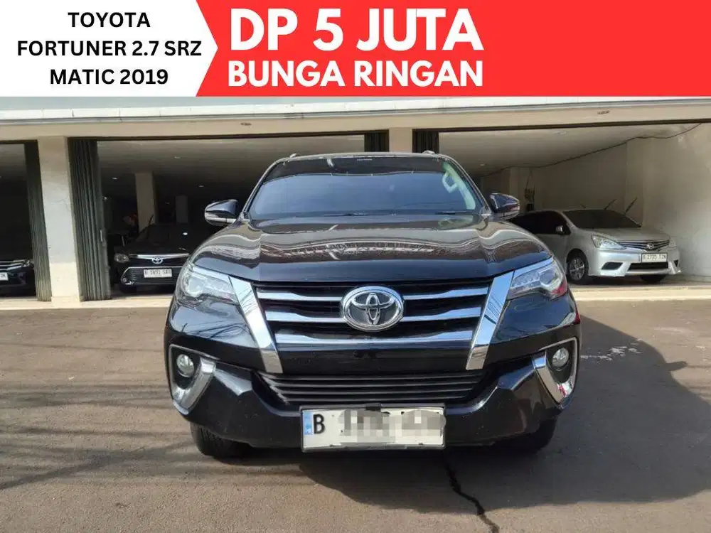 TDP 5 JUTA Toyota Fortuner SRZ matic 2019