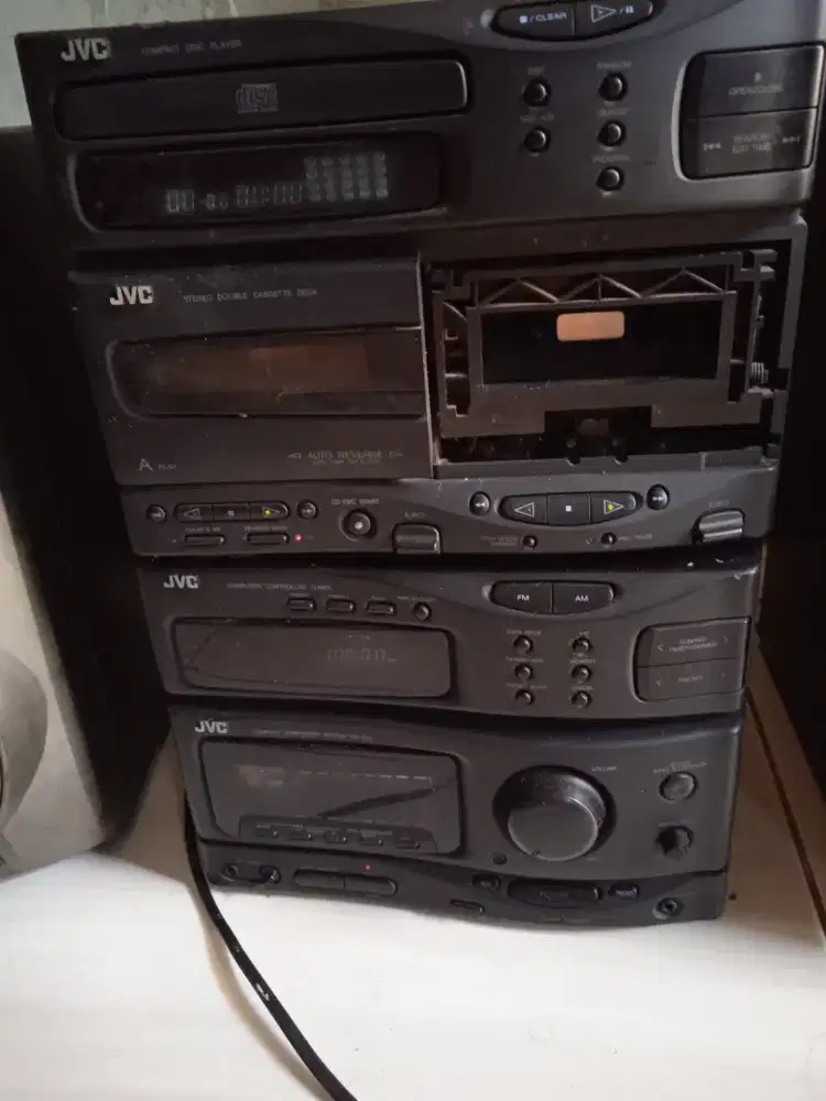 Tape ,JVC,susun,stereo receiver,model,GA,S50BK,