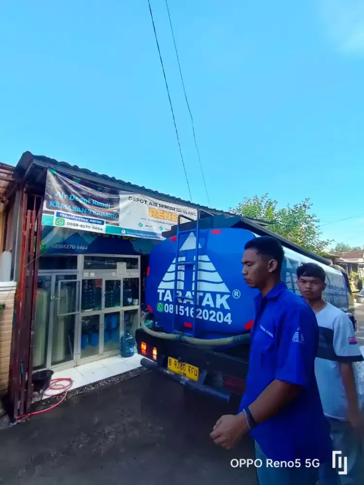 Butuh karyawan utk kerja Di depot air isi ulang Rendi di Kalimulya dpk