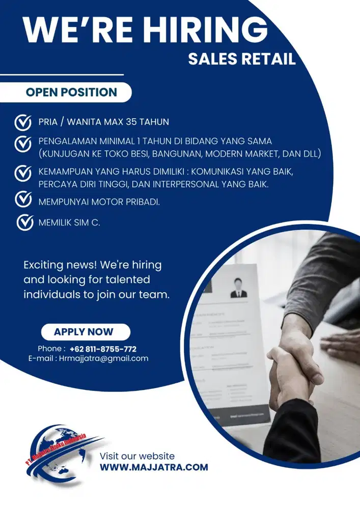 ACCOUNTING & SALES RETAIL