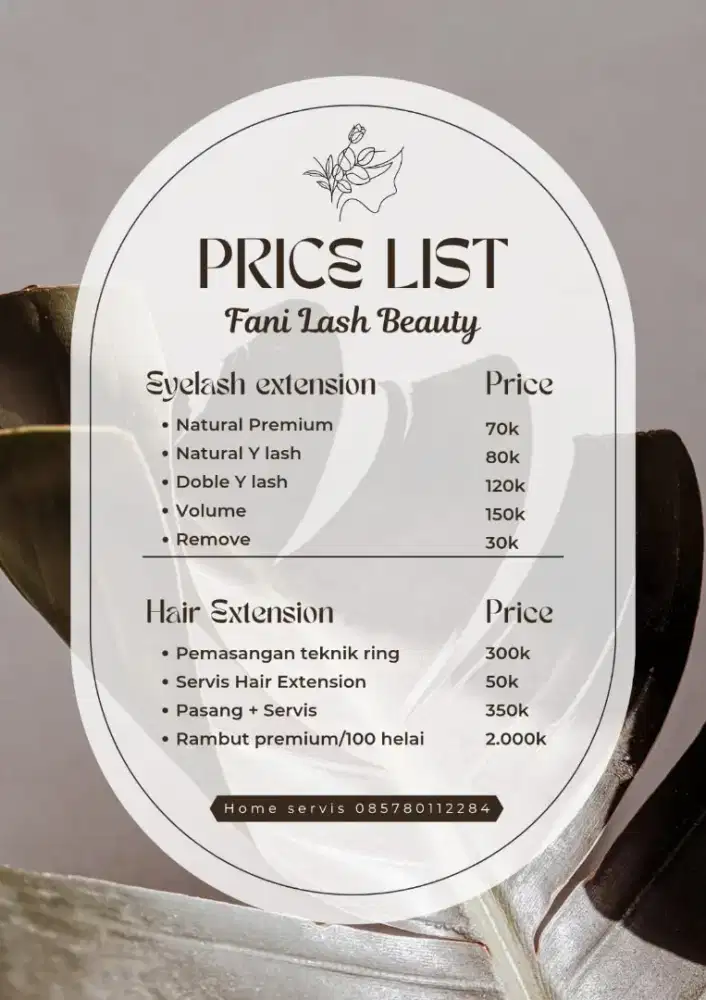 Open Eyelash & Hair Extension