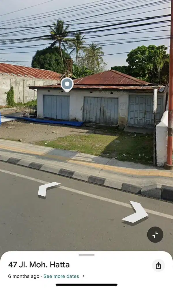 NEGO TANPA PERANTARA Dijual lokasi jl. Moh.hatta jalan raya