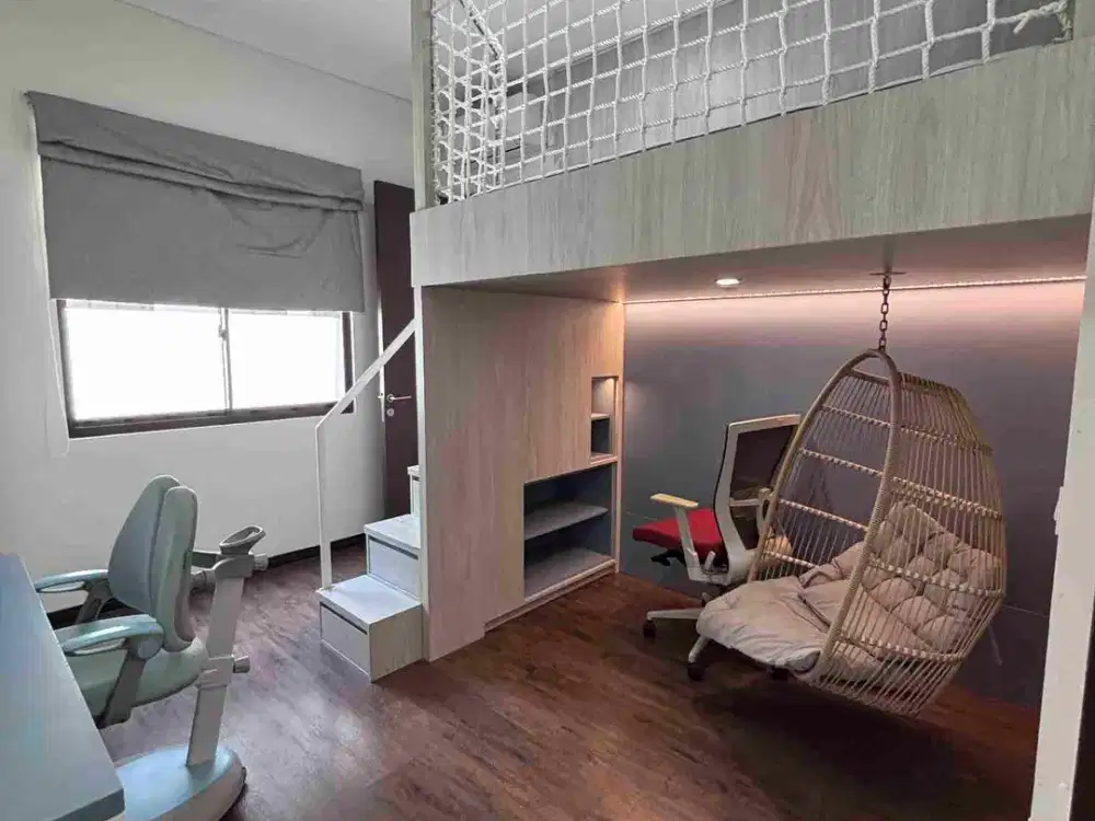 DISEWAKAN CEPAT RUMAH SIAP HUNI LEBAR 9 FULL FURNISHED DI ZORA BSD