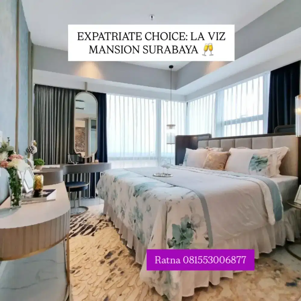 Sewa/ Jual untuk Expatriat Laviz Apartemen Pakuwon Mall