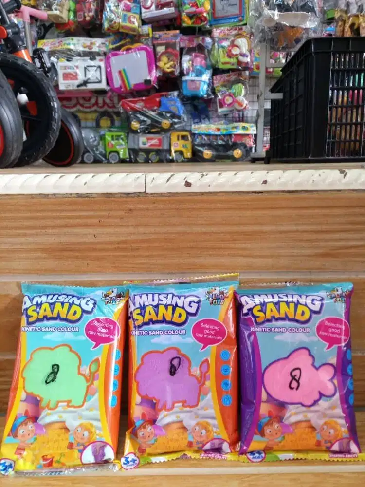 mainan anak pasir 250gr
