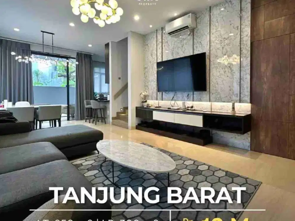 DALAM KOMPLEK MEWAH
FULLY FURNISHED di TANJUNG BARAT JAKARTA SELATAN