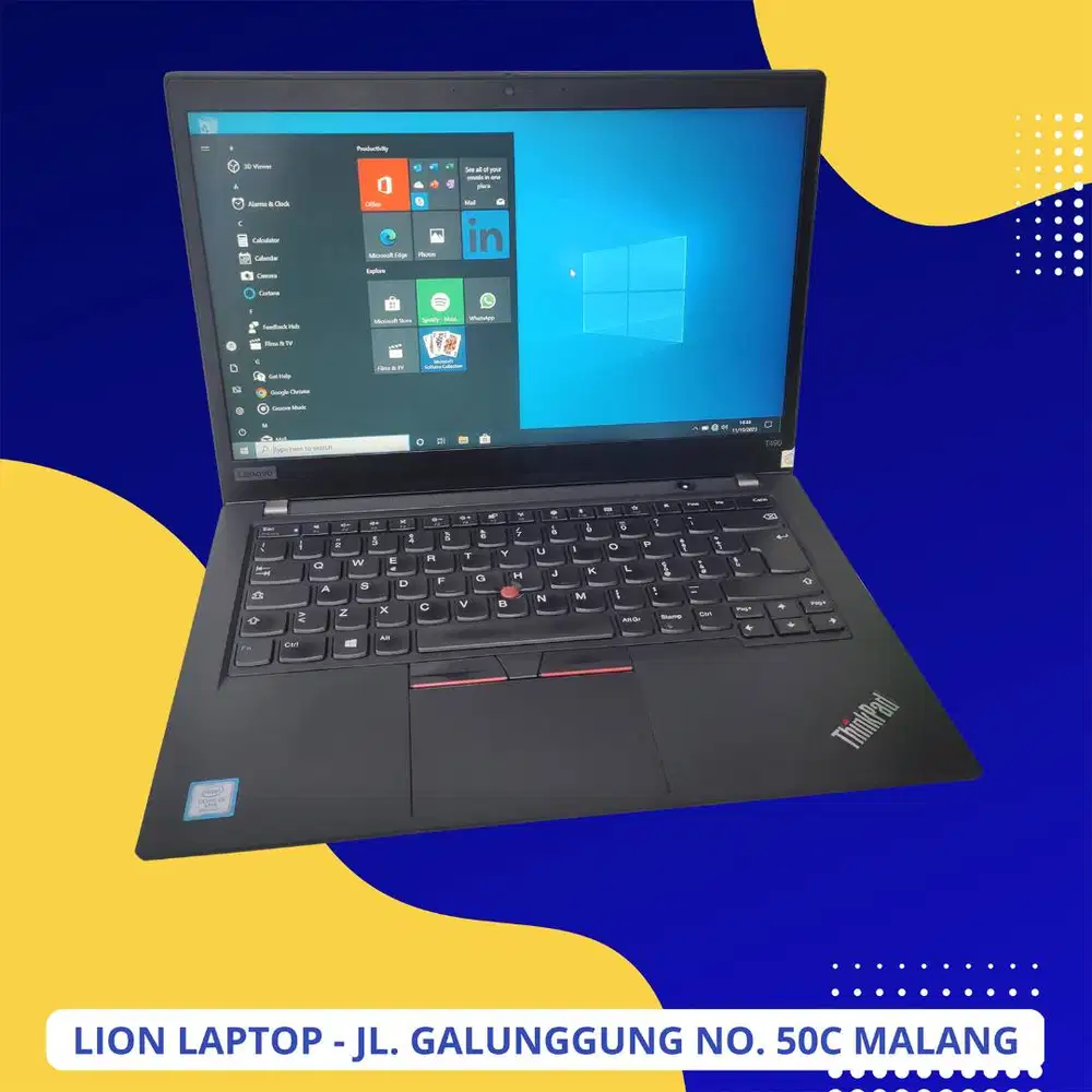 RAM 16GB i5 Gen 8 SSD 256GB Lenovo Thinkpad T490 [13|03]