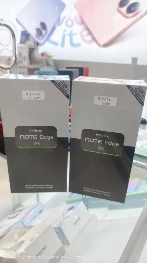Infinix Note Edge 5G 8+8/256Gb AMOLED baru spesial promo ramadhan