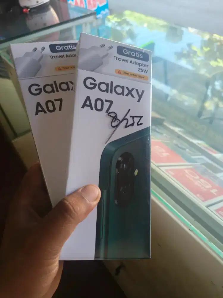 New Samsung galaxy A07 ram8/256 garansi resmi 1 tahun