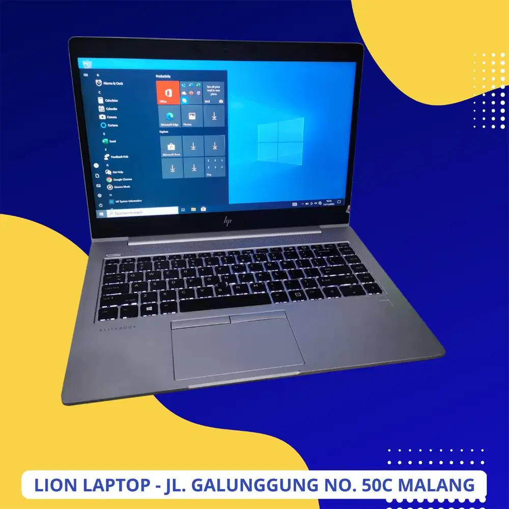 FUll Aluminium Body Core i7 gen 8 8/256 HP Elitebook 840 G6 [13|03]